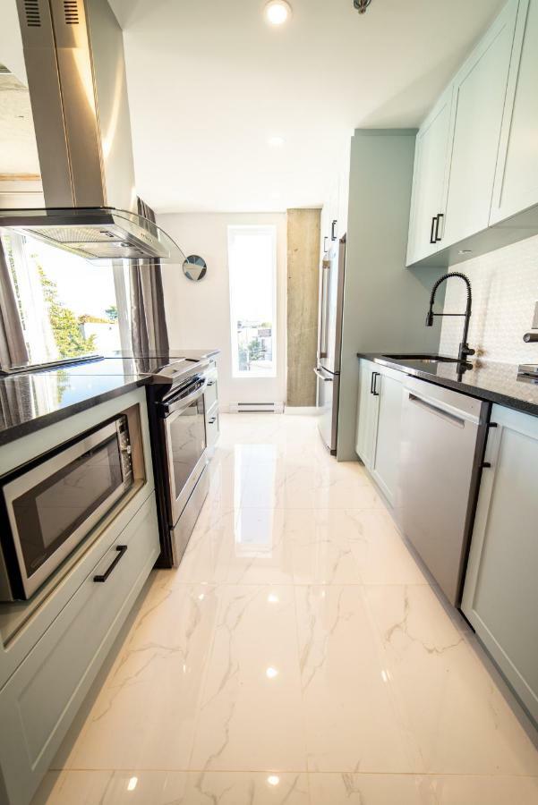 Apartamento Aux Havres Urbains - Le Penthouse De La 3Ieme Avenue Ciudad de Quebec Exterior foto