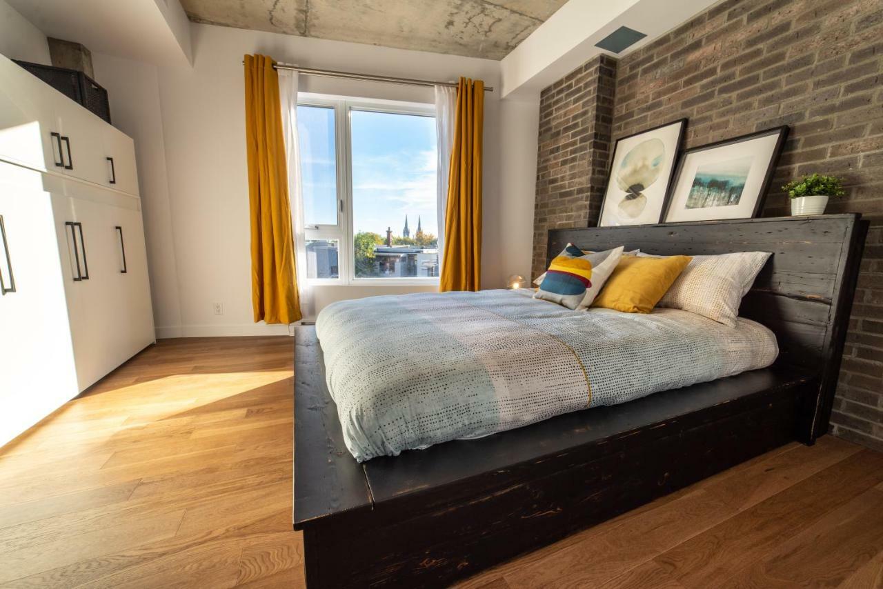 Apartamento Aux Havres Urbains - Le Penthouse De La 3Ieme Avenue Ciudad de Quebec Exterior foto