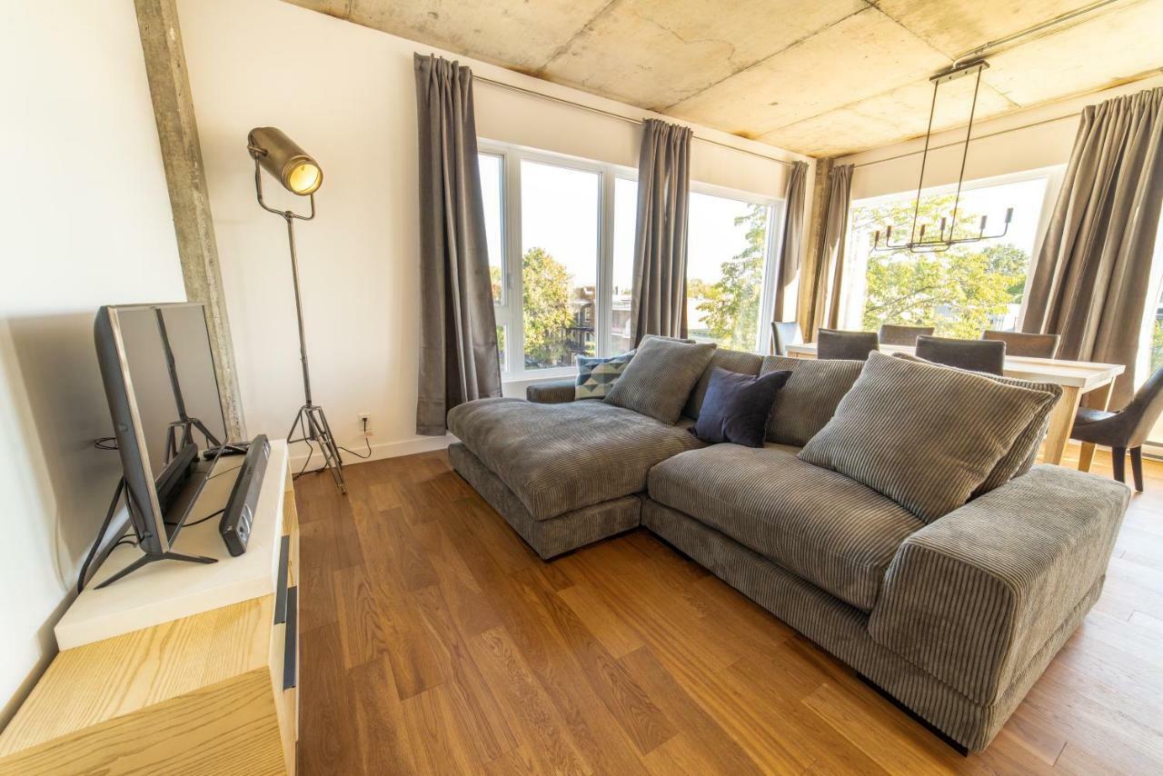 Apartamento Aux Havres Urbains - Le Penthouse De La 3Ieme Avenue Ciudad de Quebec Exterior foto