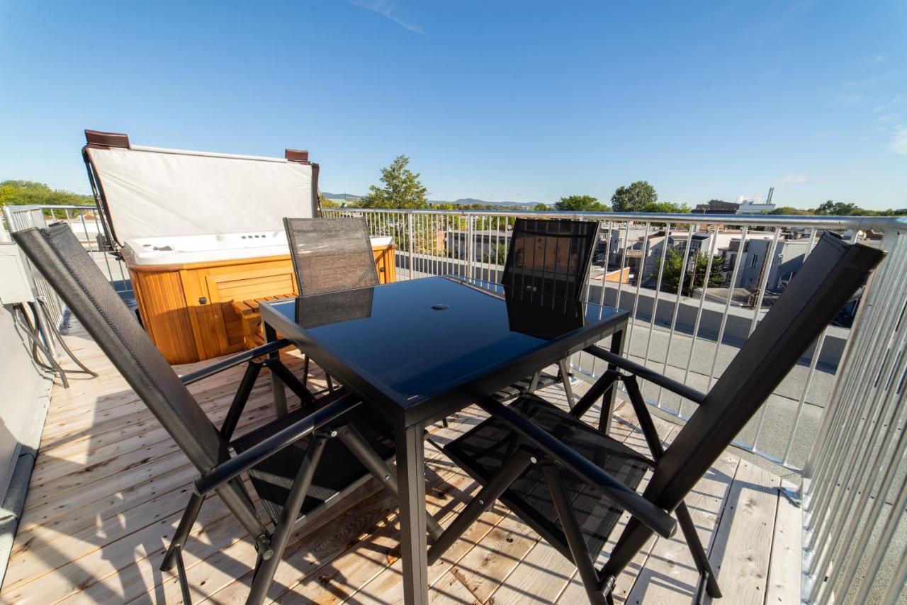 Apartamento Aux Havres Urbains - Le Penthouse De La 3Ieme Avenue Ciudad de Quebec Exterior foto