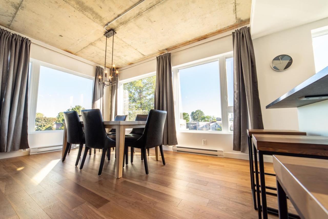 Apartamento Aux Havres Urbains - Le Penthouse De La 3Ieme Avenue Ciudad de Quebec Exterior foto