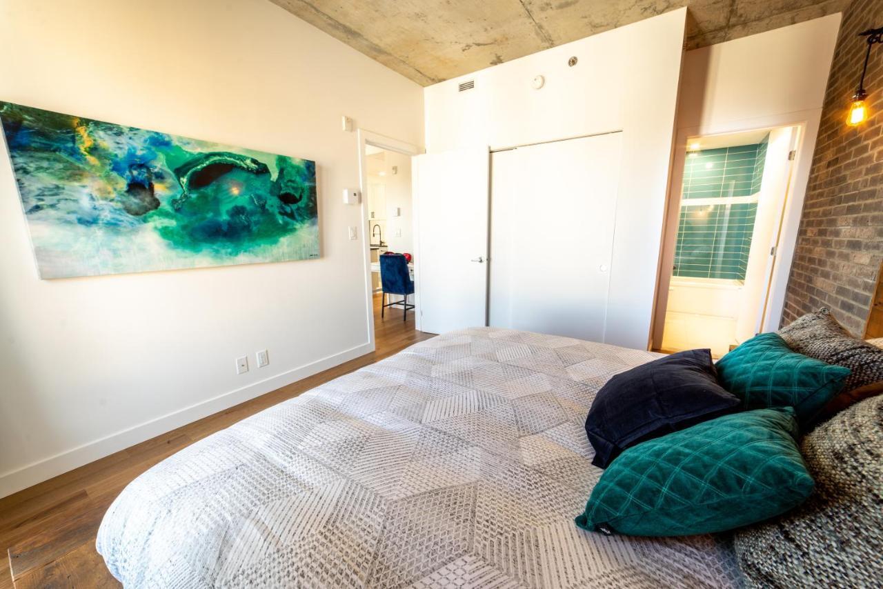 Apartamento Aux Havres Urbains - Le Penthouse De La 3Ieme Avenue Ciudad de Quebec Exterior foto
